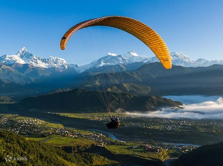 Paragliding in Pokhara- Best Things to do in Nepal