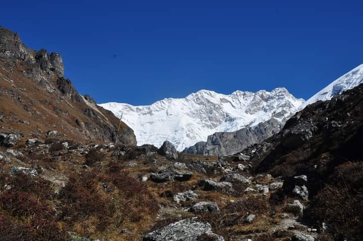 Kanchenjunga Himalayas range 