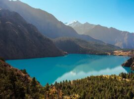 Shey Phoksundo Lake in Dolpa Nepal